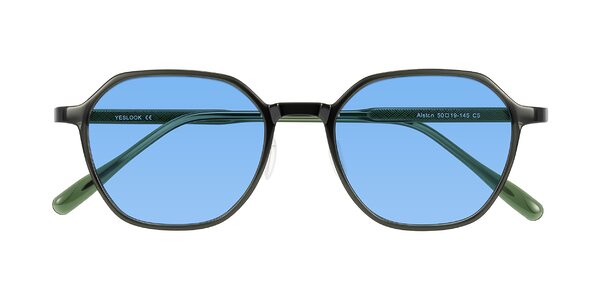 Front of Alston in Dark Green