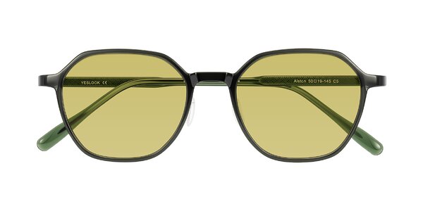 Front of Alston in Dark Green