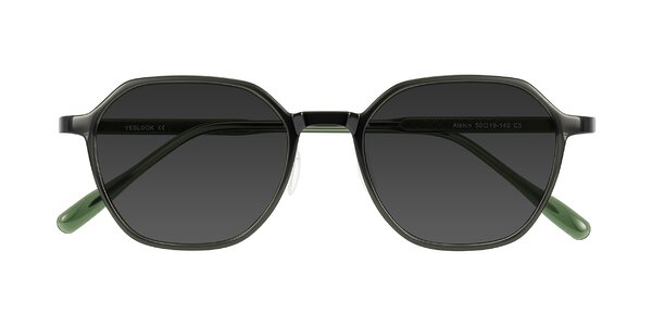 Front of Alston in Dark Green