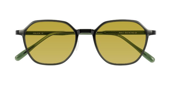 Front of Alston in Dark Green