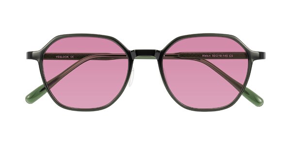 Front of Alston in Dark Green