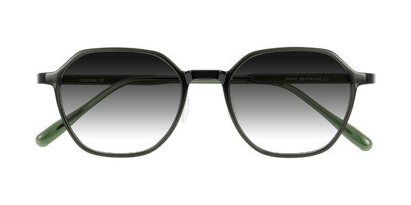 Front of Alston in Dark Green