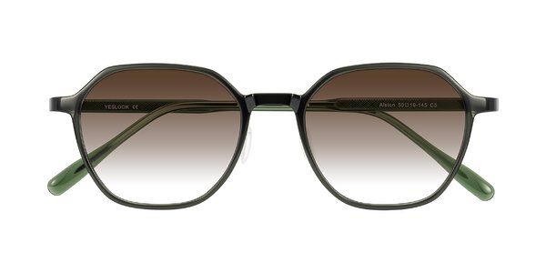 Front of Alston in Dark Green