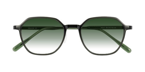 Front of Alston in Dark Green