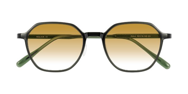Front of Alston in Dark Green