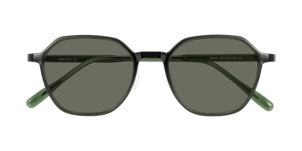 Front of Alston in Dark Green