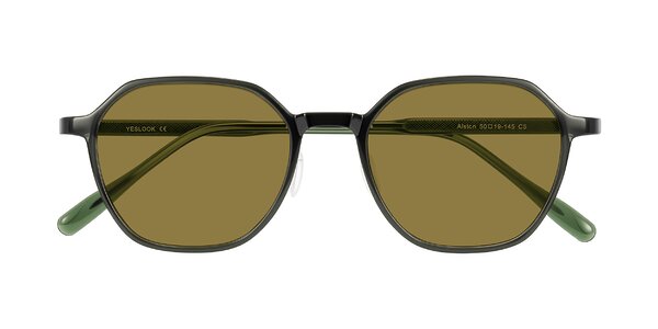Front of Alston in Dark Green