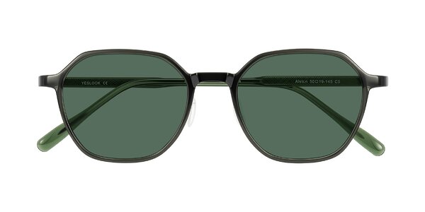 Front of Alston in Dark Green