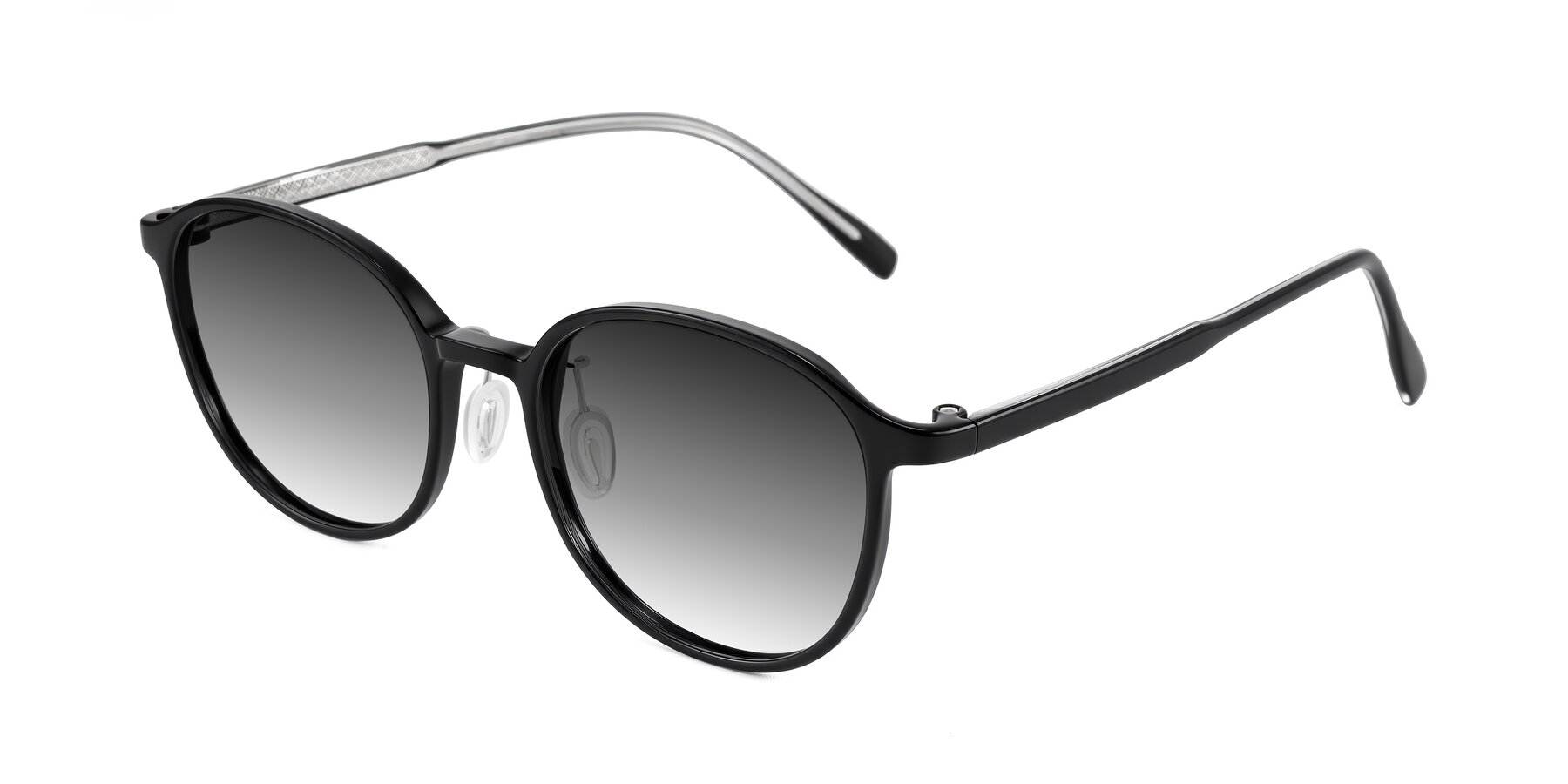 Angle of Vessani in Black with Gray Gradient Lenses