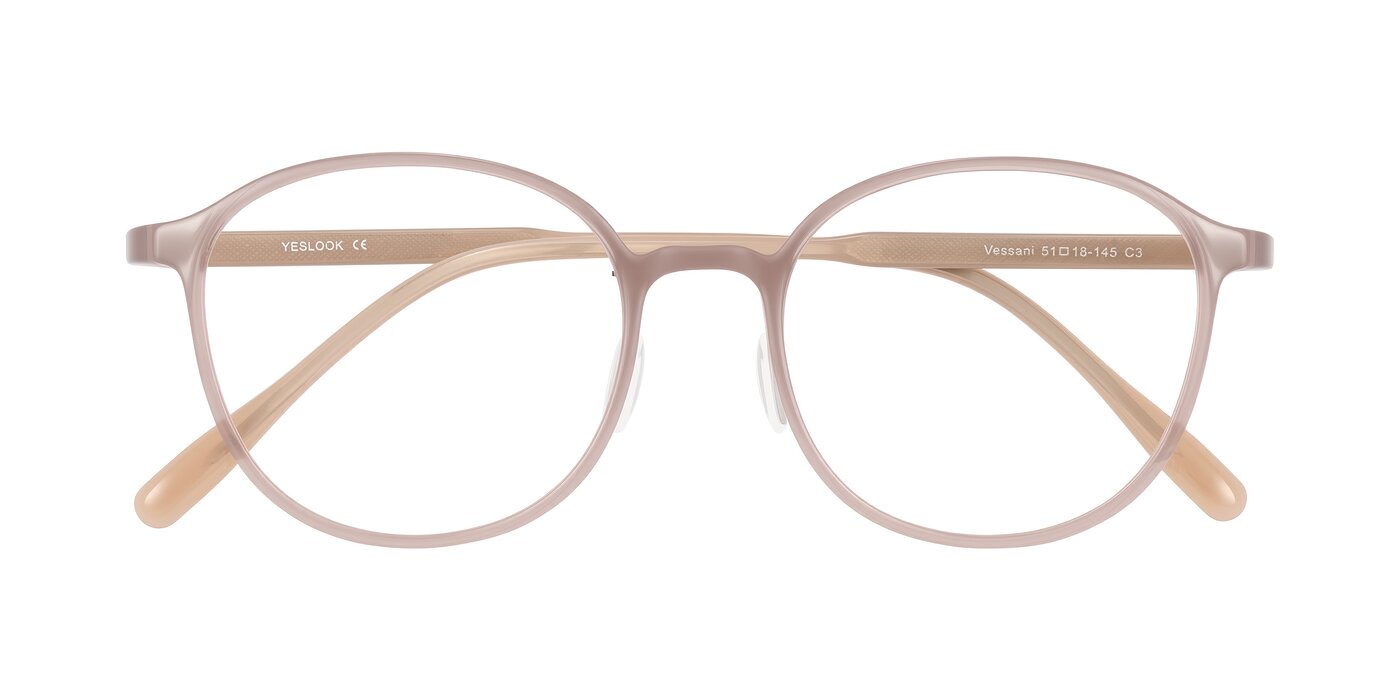 Vessani - Pastel Brown Eyeglasses