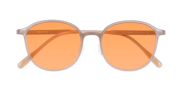 Front of Vessani in Pastel Brown