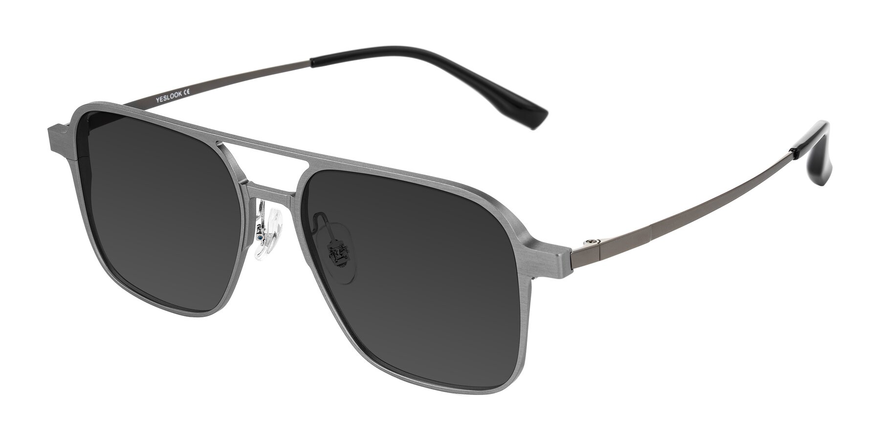 Angle of Sanya in Gunmetal with Gray Tinted Lenses