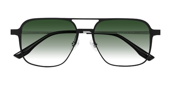 Front of Sanya in Matte Black/Silver