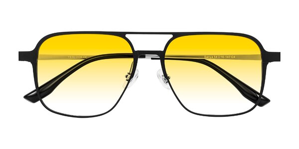 Front of Sanya in Matte Black/Silver