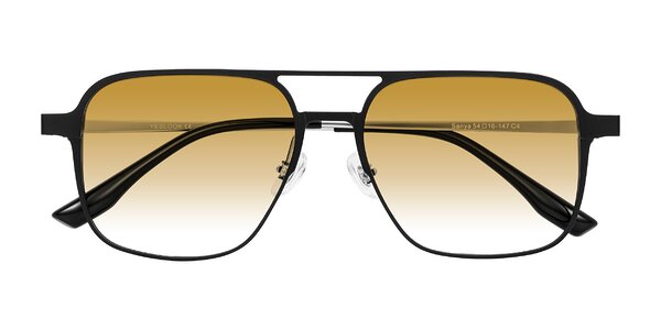 Front of Sanya in Matte Black/Silver