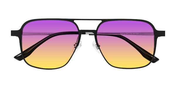 Front of Sanya in Matte Black/Silver