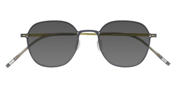 Front of Lytle in Slate Blue/Olive