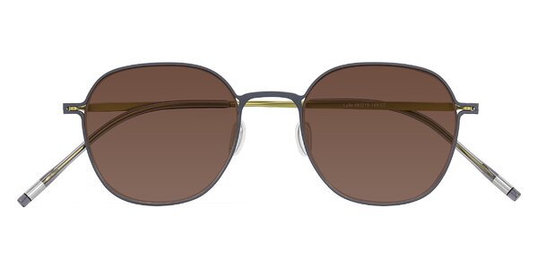 Front of Lytle in Slate Blue/Olive