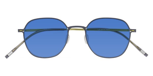 Front of Lytle in Slate Blue/Olive