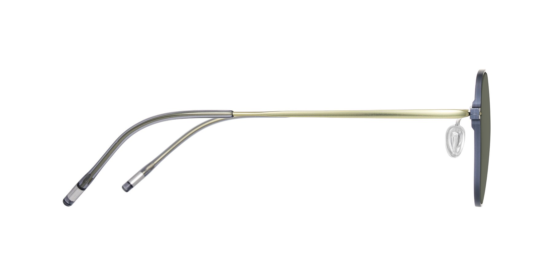 Side of Lytle in Slate Blue/Olive with Gray Polarized Lenses