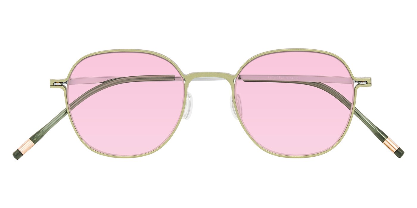 Lytle - Matte Olive/Silver Tinted Sunglasses