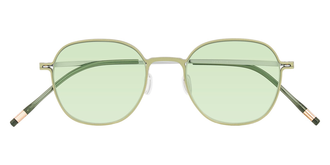 Lytle - Matte Olive/Silver Tinted Sunglasses