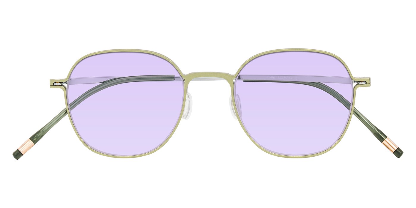 Lytle - Matte Olive/Silver Tinted Sunglasses