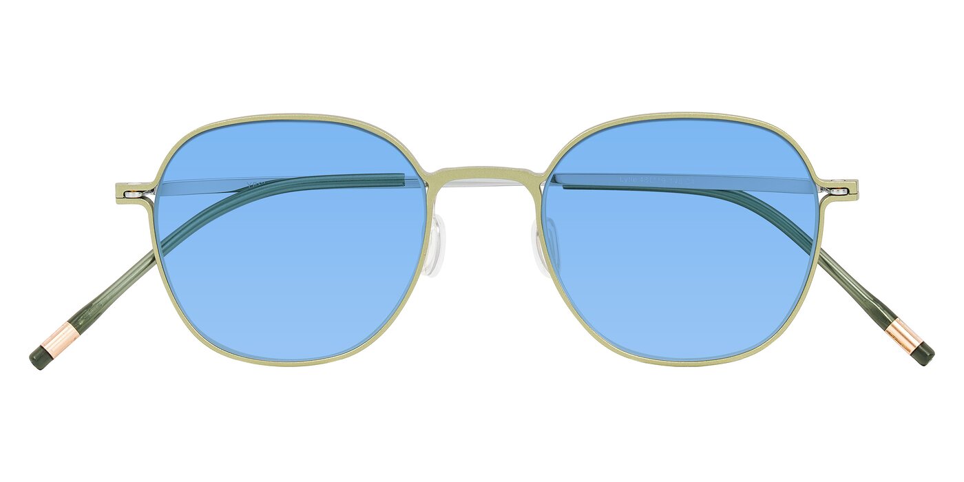 Lytle - Matte Olive/Silver Tinted Sunglasses