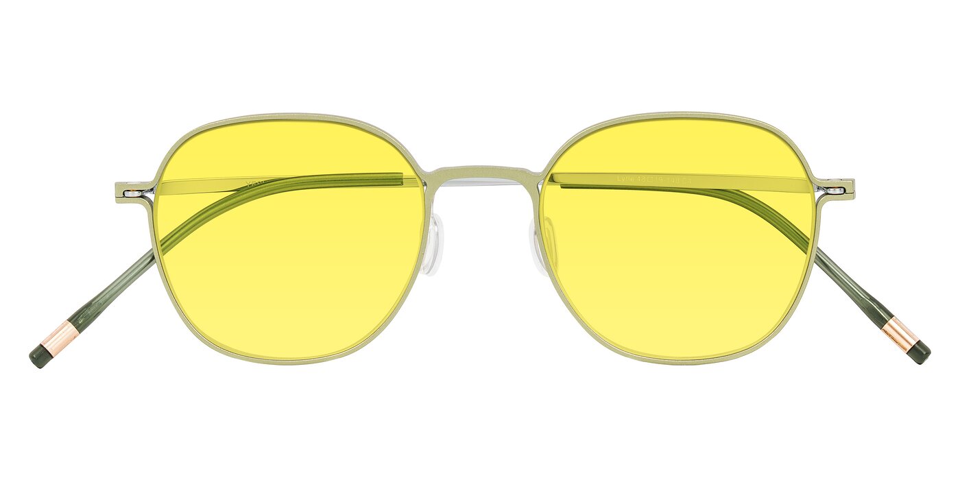 Lytle - Matte Olive/Silver Tinted Sunglasses