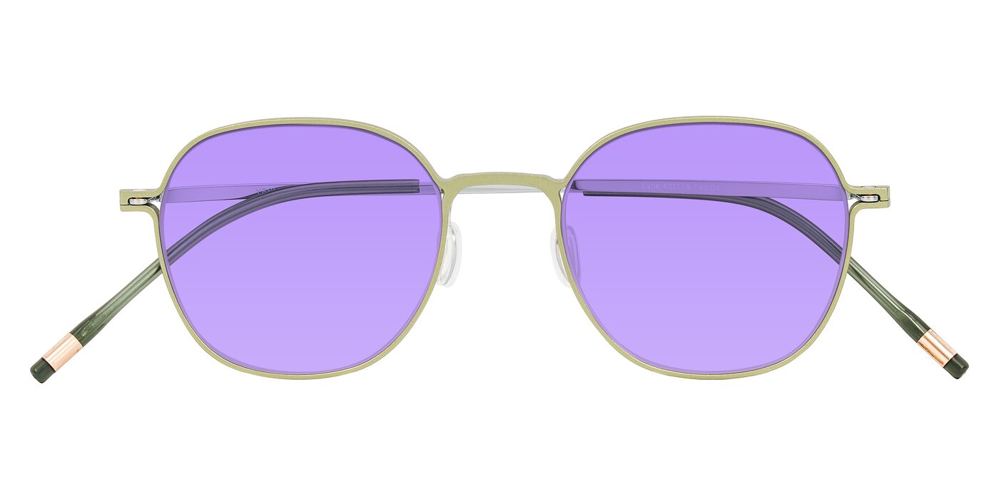 Lytle - Matte Olive/Silver Tinted Sunglasses