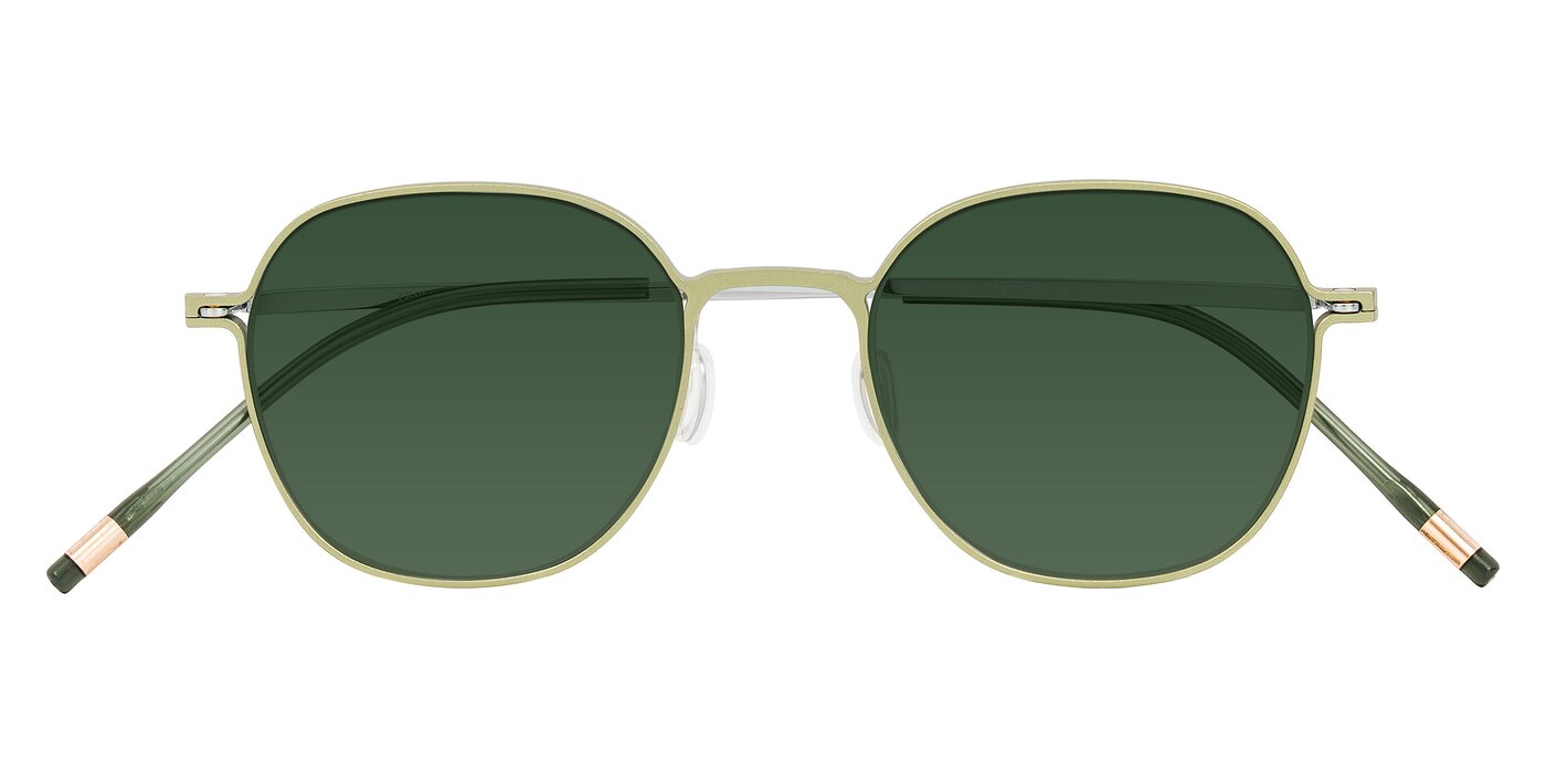 Lytle - Matte Olive/Silver Tinted Sunglasses