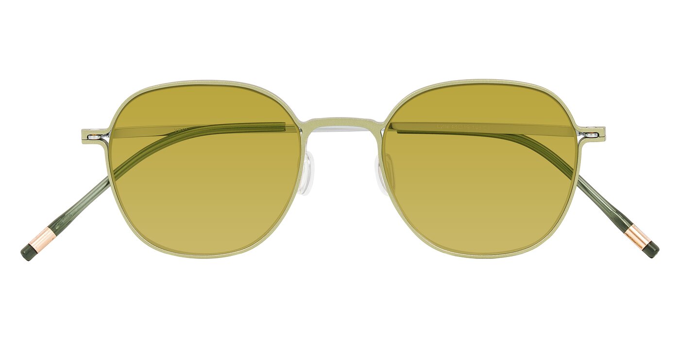 Lytle - Matte Olive/Silver Tinted Sunglasses
