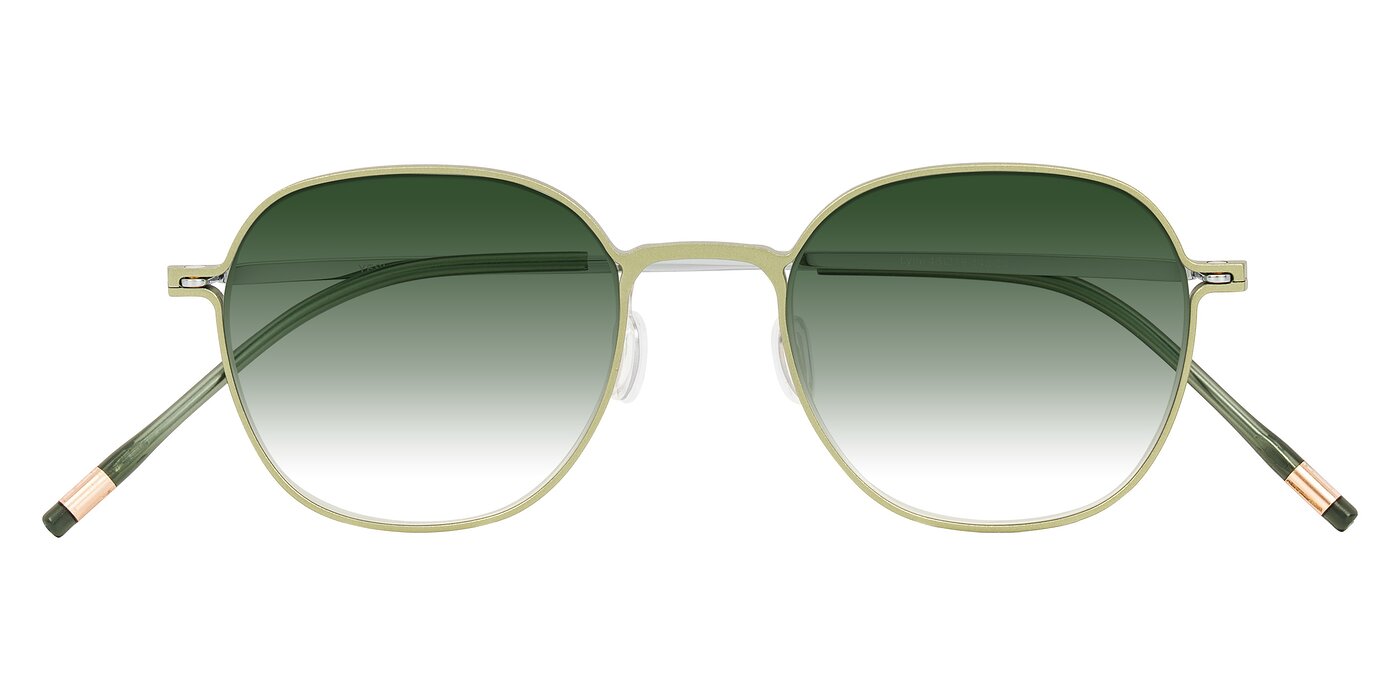 Lytle - Matte Olive/Silver Gradient Sunglasses