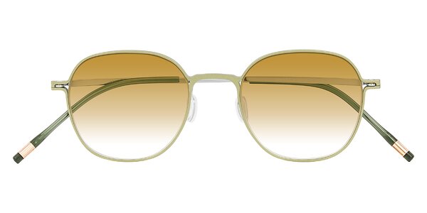 Front of Lytle in Matte Olive/Silver