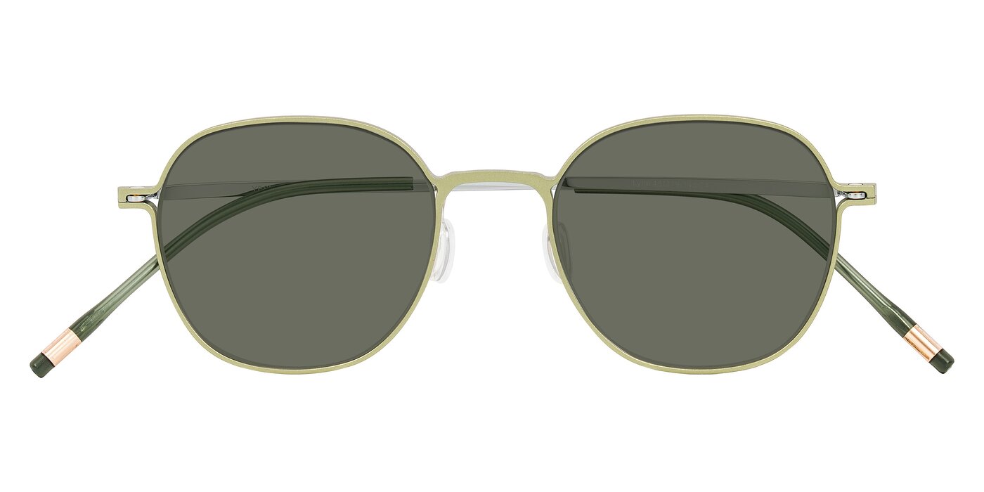 Lytle - Matte Olive/Silver Polarized Sunglasses