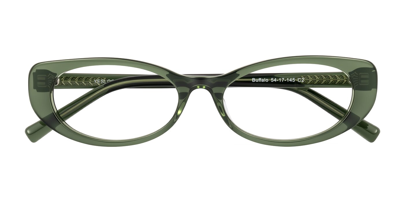 Buffalo - Olive Green Reading Glasses
