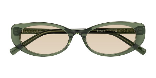 Front of Buffalo in Olive Green