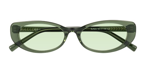 Front of Buffalo in Olive Green