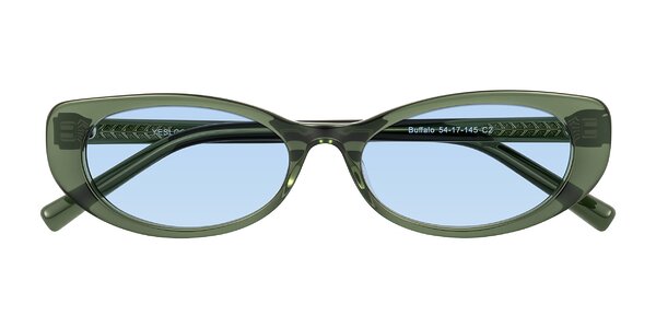 Front of Buffalo in Olive Green