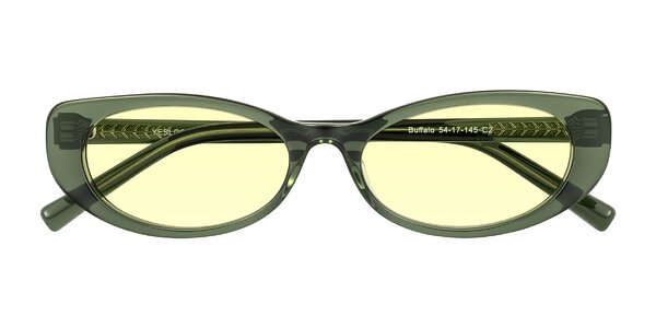 Front of Buffalo in Olive Green