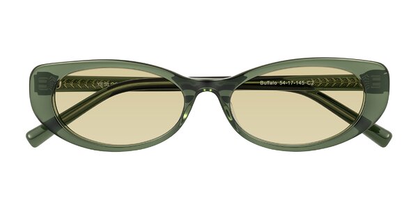 Front of Buffalo in Olive Green