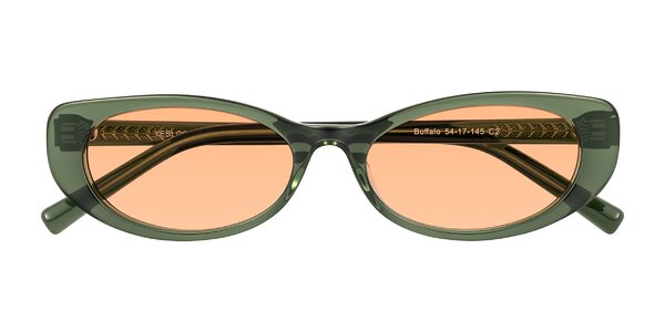Front of Buffalo in Olive Green