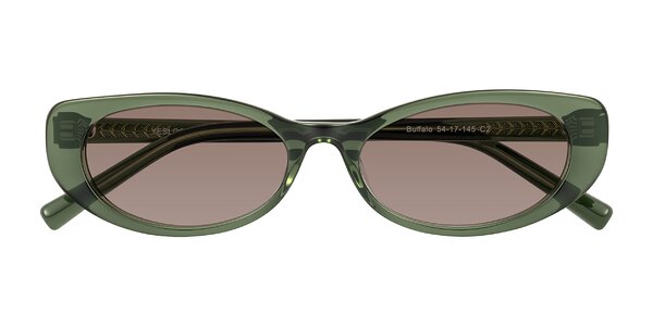 Front of Buffalo in Olive Green