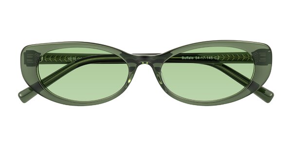 Front of Buffalo in Olive Green