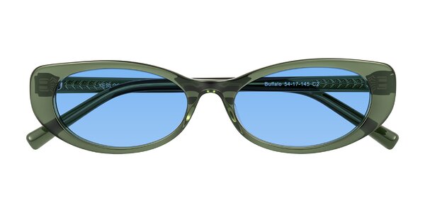 Front of Buffalo in Olive Green