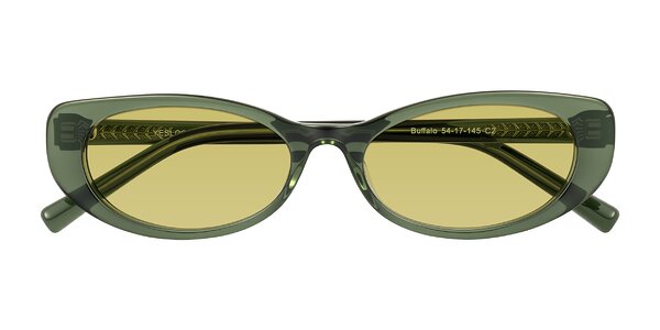 Front of Buffalo in Olive Green