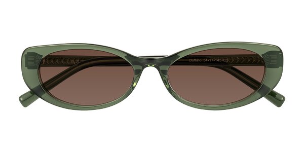 Front of Buffalo in Olive Green