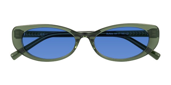 Front of Buffalo in Olive Green