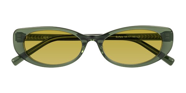 Front of Buffalo in Olive Green