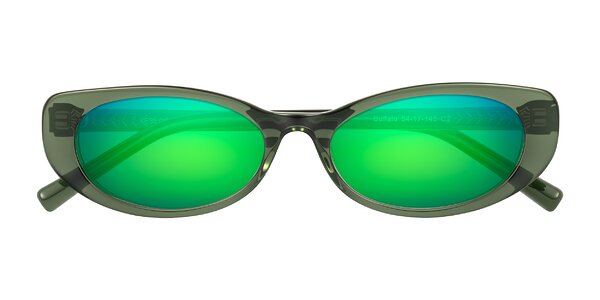 Front of Buffalo in Olive Green